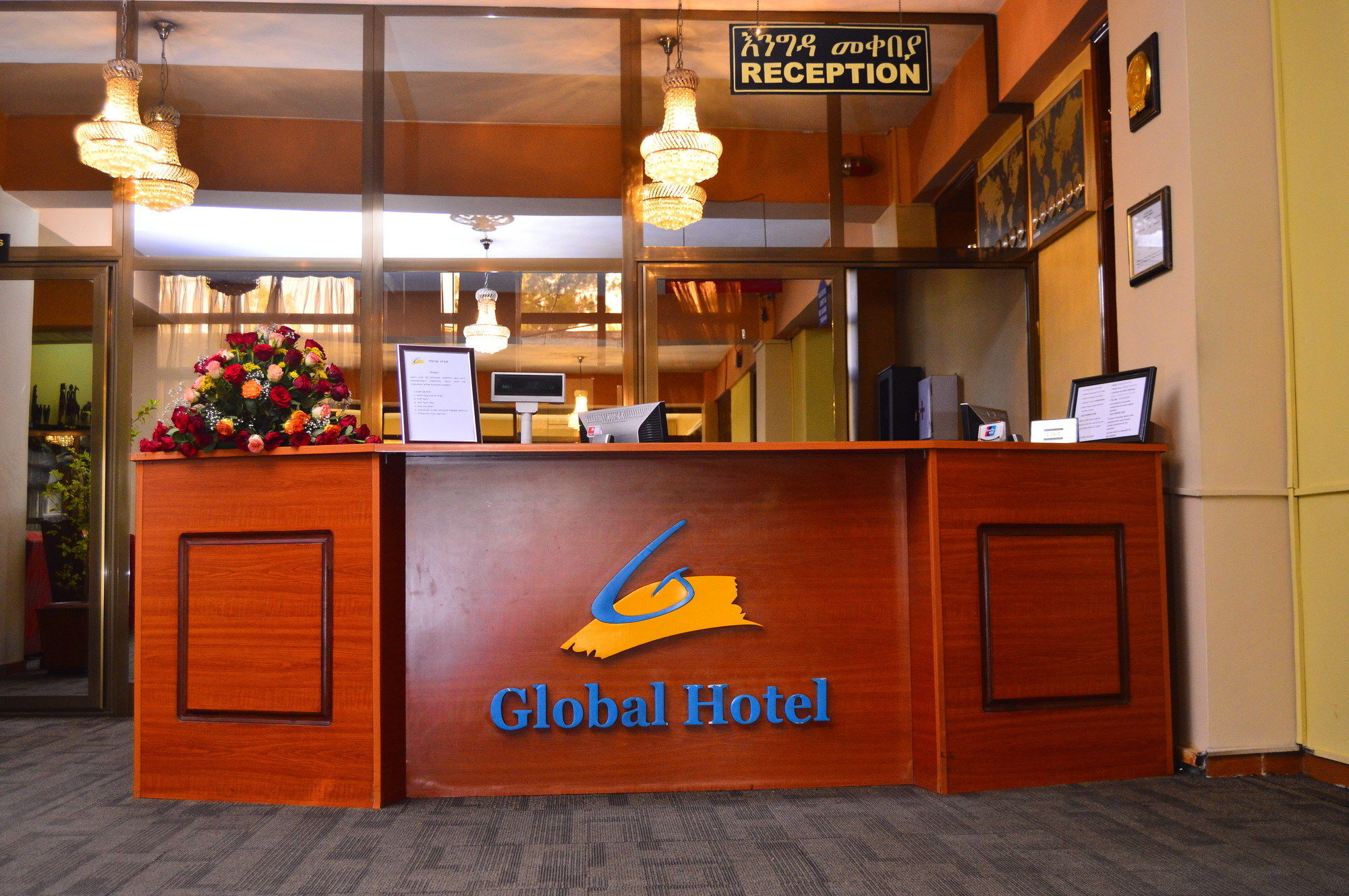 Global Hotel Addis-Abeba Extérieur photo